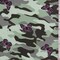 Multi Sparkle Butterfly Camo Double Brushed ITY Knit Fabric By the Yard